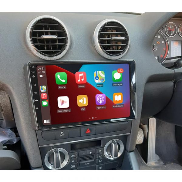 For Audi A3 8P S3 RS3 2003-2012 Android 11 Car Radio Multimedia Playback Video Player GPS Navigation Carplay, 4G, WiFi, DSP